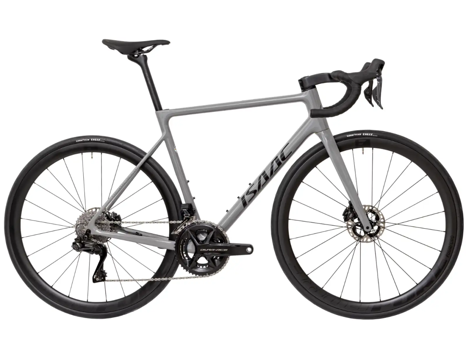Isaac Element Ultegra Di2 Rennrad Granite Grey