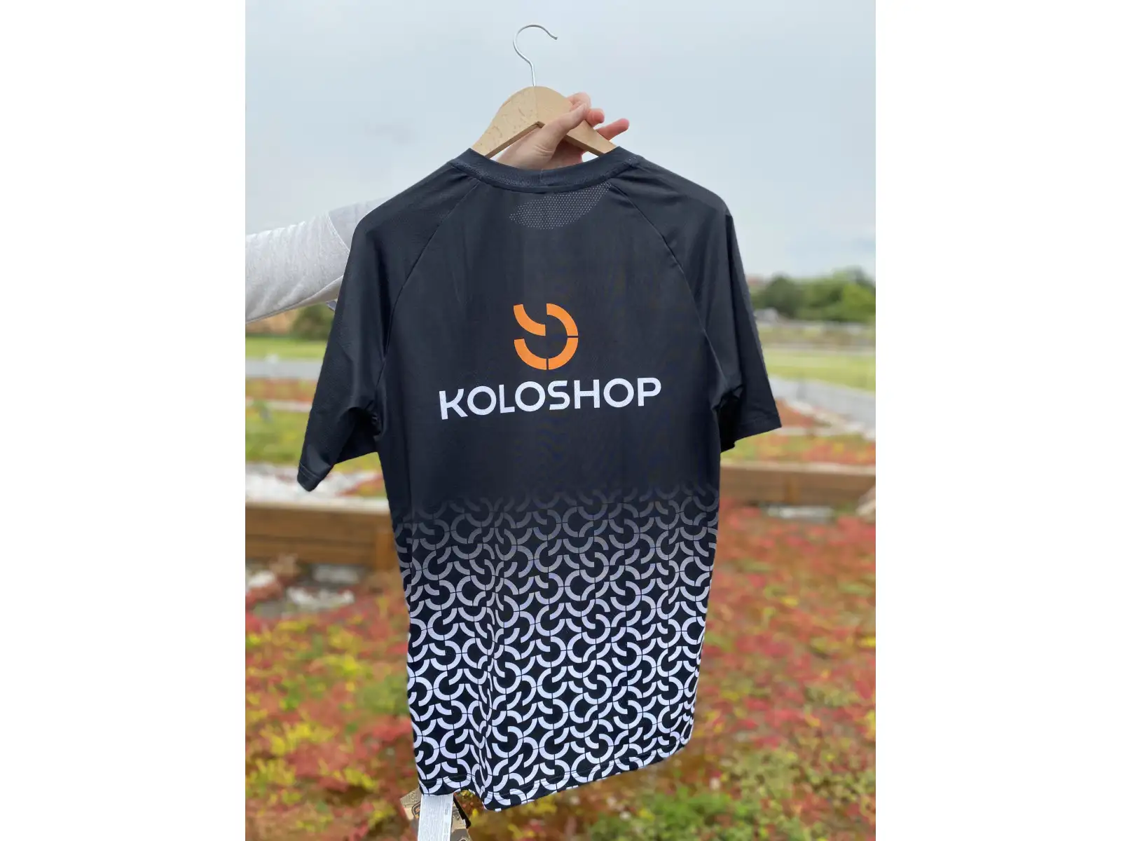 Koloshop Sensor Herren-Trikot kurzarm Schwarz