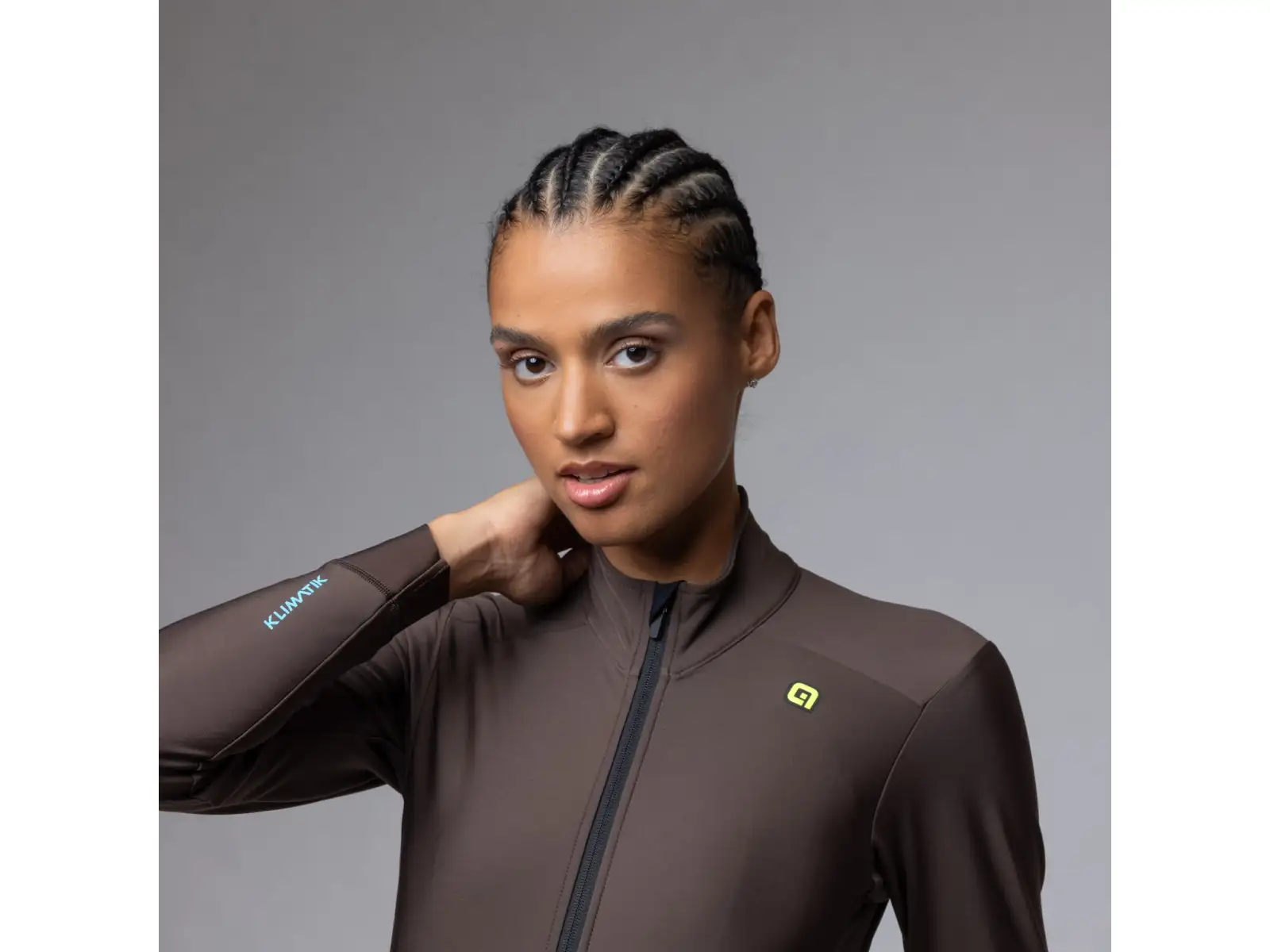 Alé Klimatik K-Idro Damen Thermo-Trikot Langarm Coffee