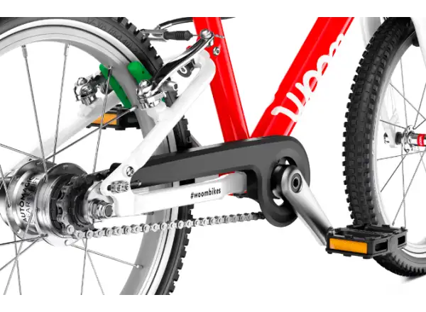 Woom 3 Rot Automagic 16" Kinderfahrrad