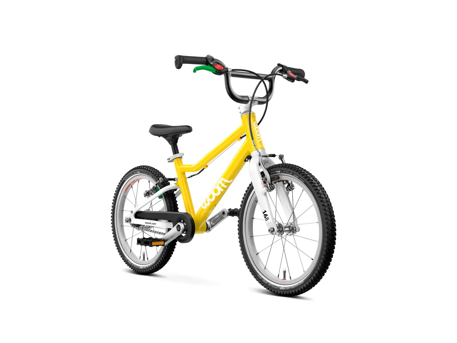 Woom GO 3 Automagic Vibrant Yellow 16 Kinderfahrrad