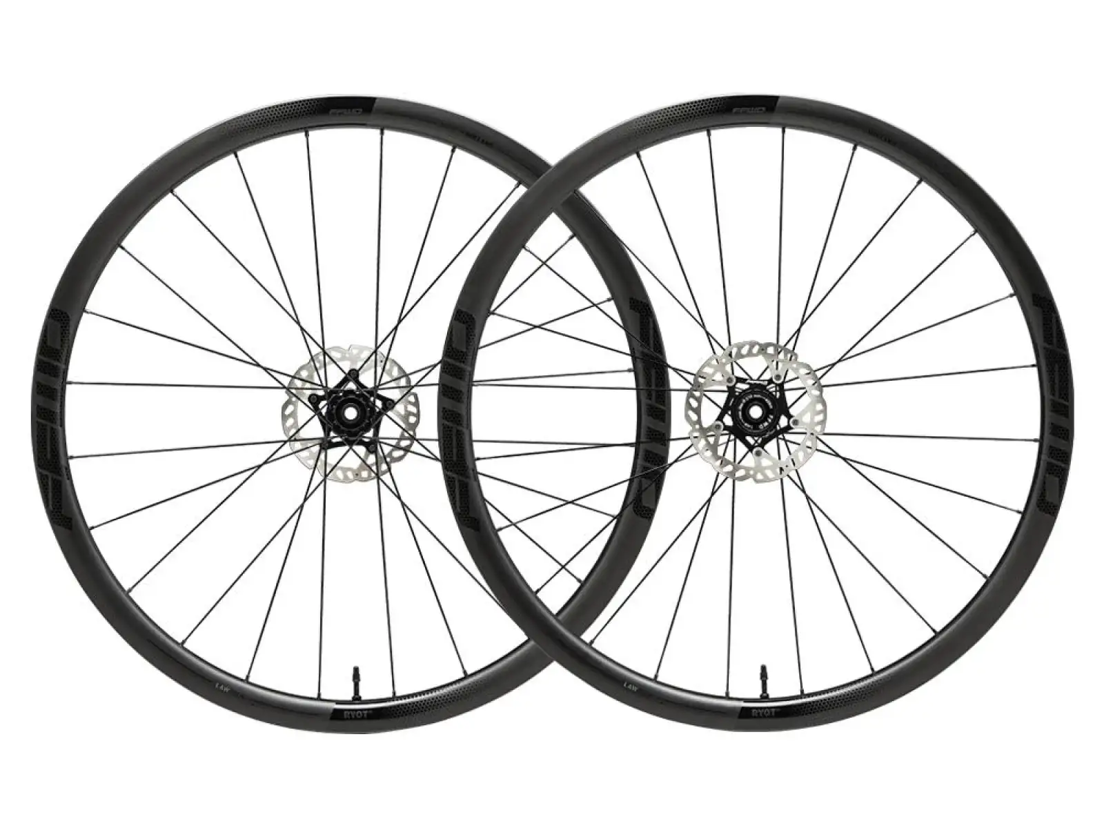 FFWD RYOT33 DT240 2:1 EXP Straßenrad Felgen Mattschwarz Nuss Sram XDR.