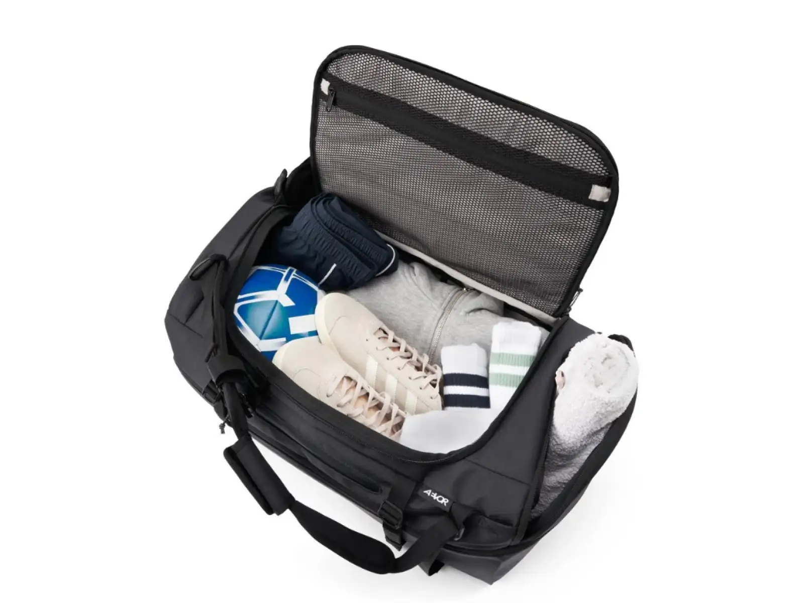 Aevor Duffle Pack Rucksack Proof Black