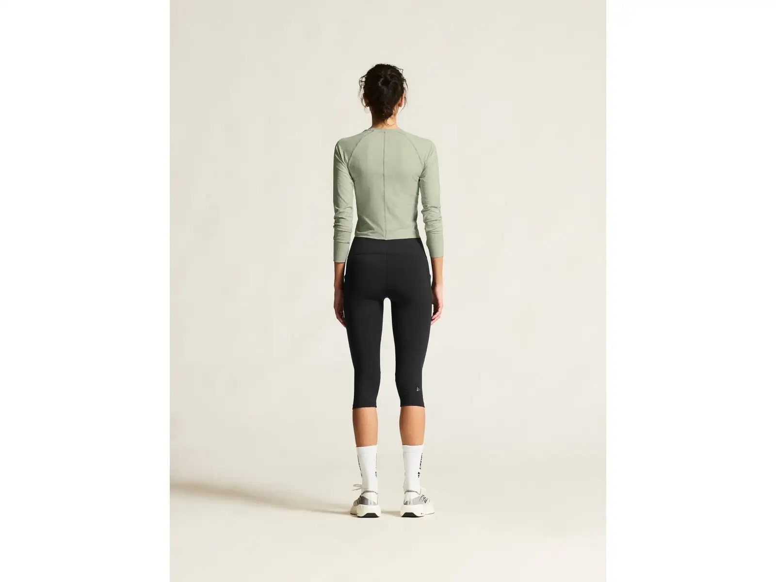 Craft Essence Capri Damen 3/4 Hose schwarz