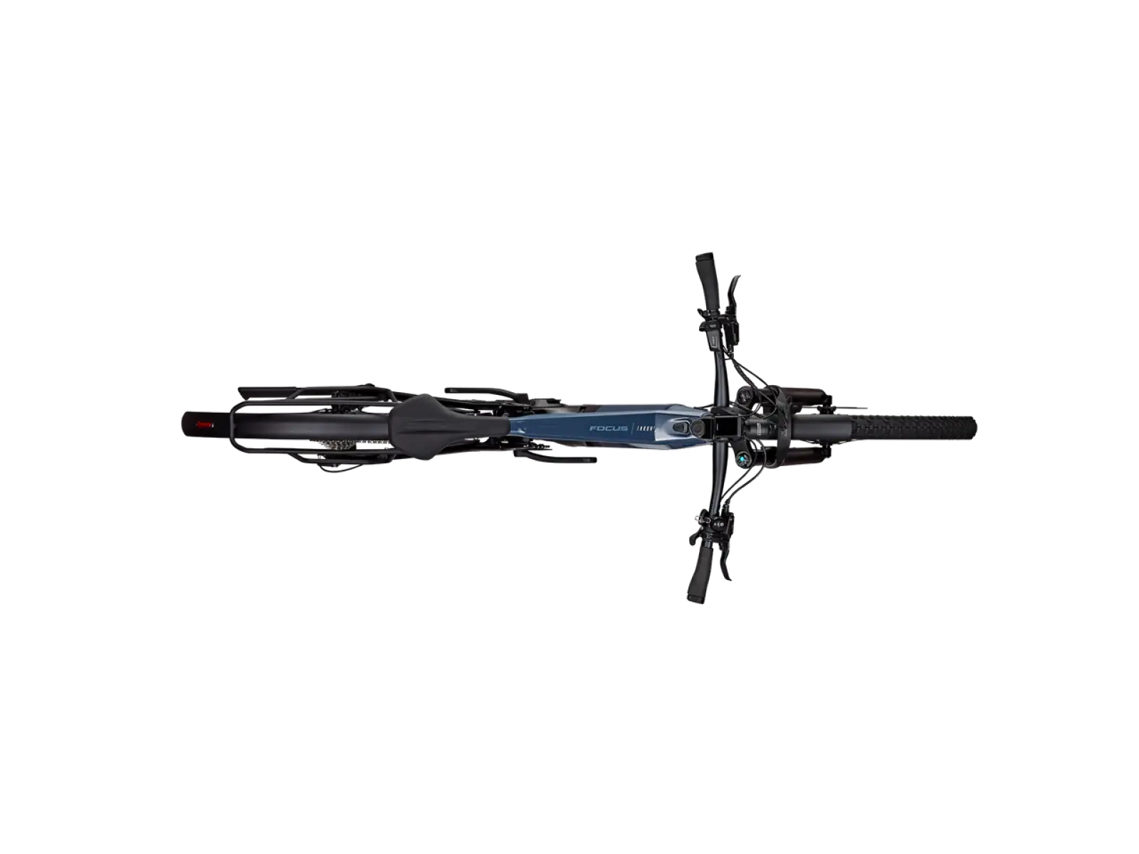 Focus Thron2 6.9 EQP ABS DI E-Mountainbike Stoneblue Glossy / Magicblack Glossy
