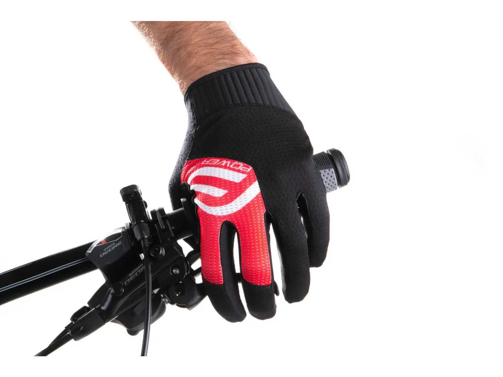 Force MTB Power Handschuhe schwarz/rot