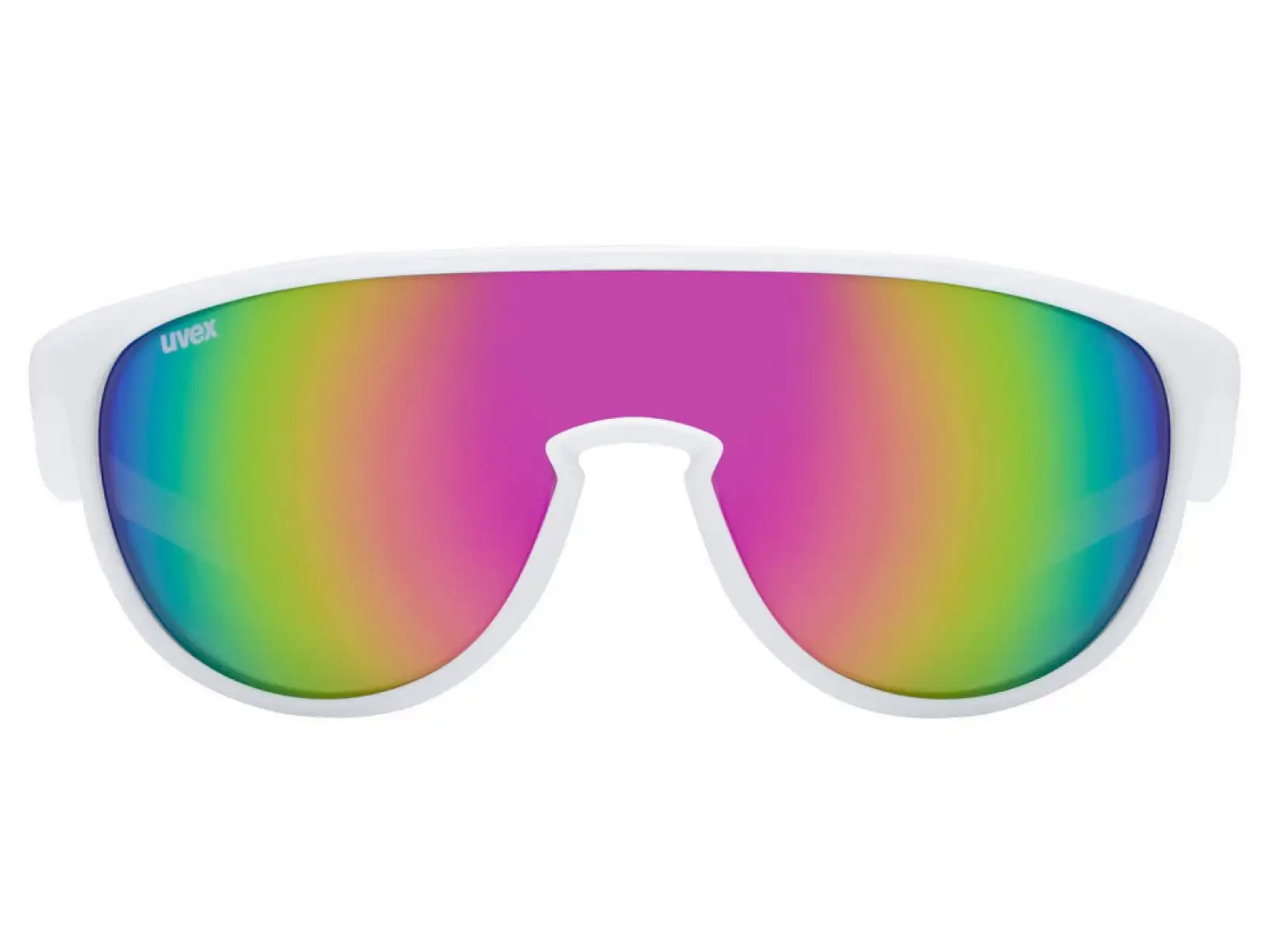 Uvex Sportstyle 515 White Matt/Mirror Pink