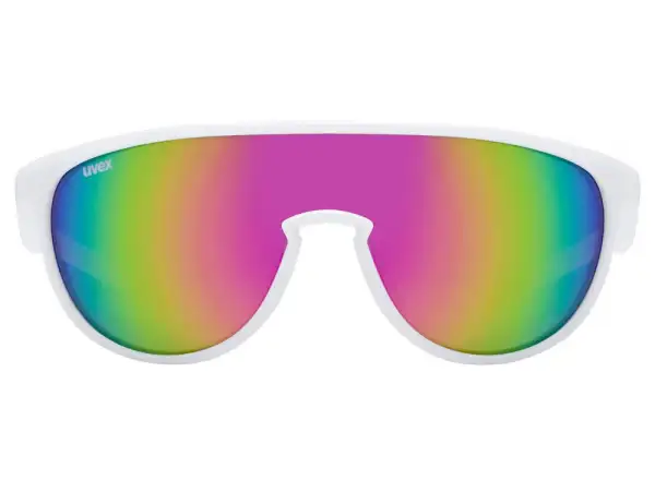 Uvex Sportstyle 515 White Matt/Mirror Pink