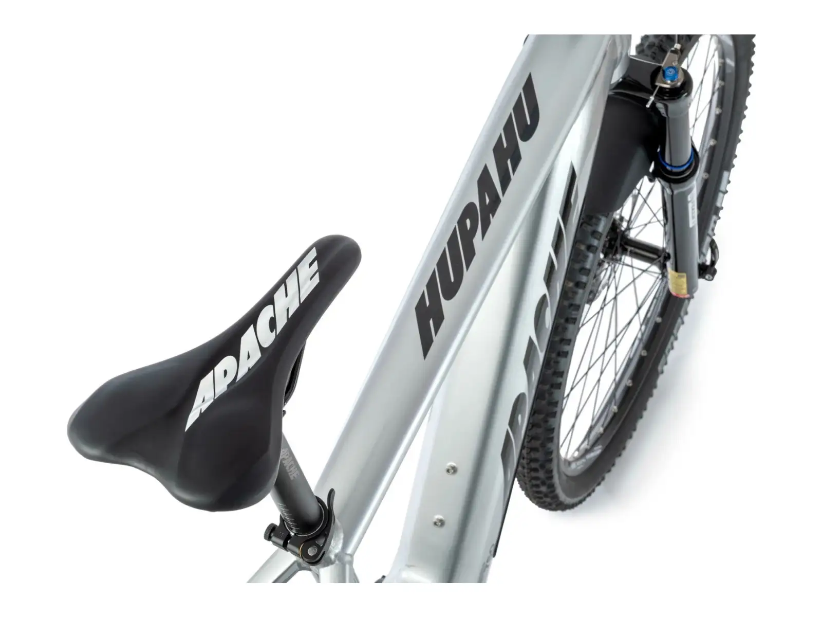 Apache Hupahu 1 E-Mountainbike (Bosch 1000 Wh) Silber