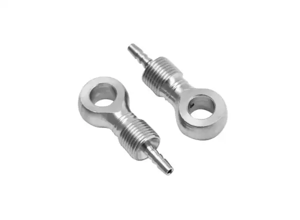 Shimano Banjo-Endstück 2,3 mm 4 Stück Silber