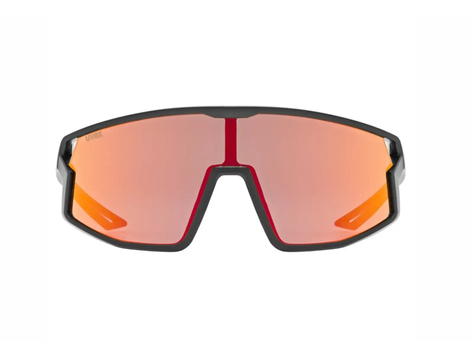 Uvex Skyryse JR. Kinderbrille Black Matt/Mirror Red