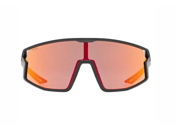 Uvex Skyryse JR. Kinderbrille Black Matt/Mirror Red