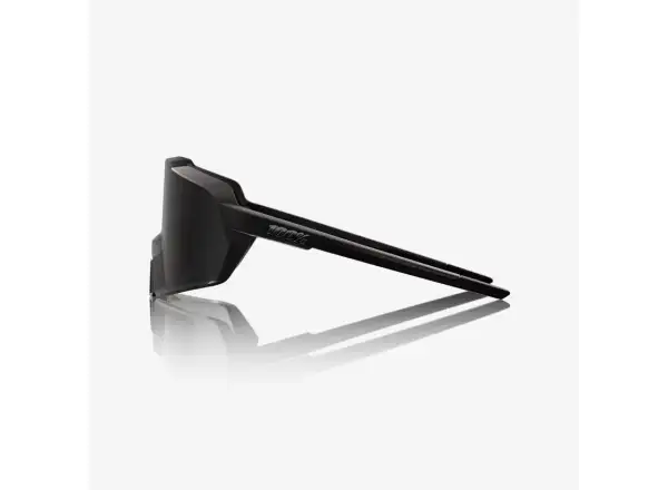 100% Korbin Sonnenbrille – Matte Black/Gloss Black mit Black Mirror
