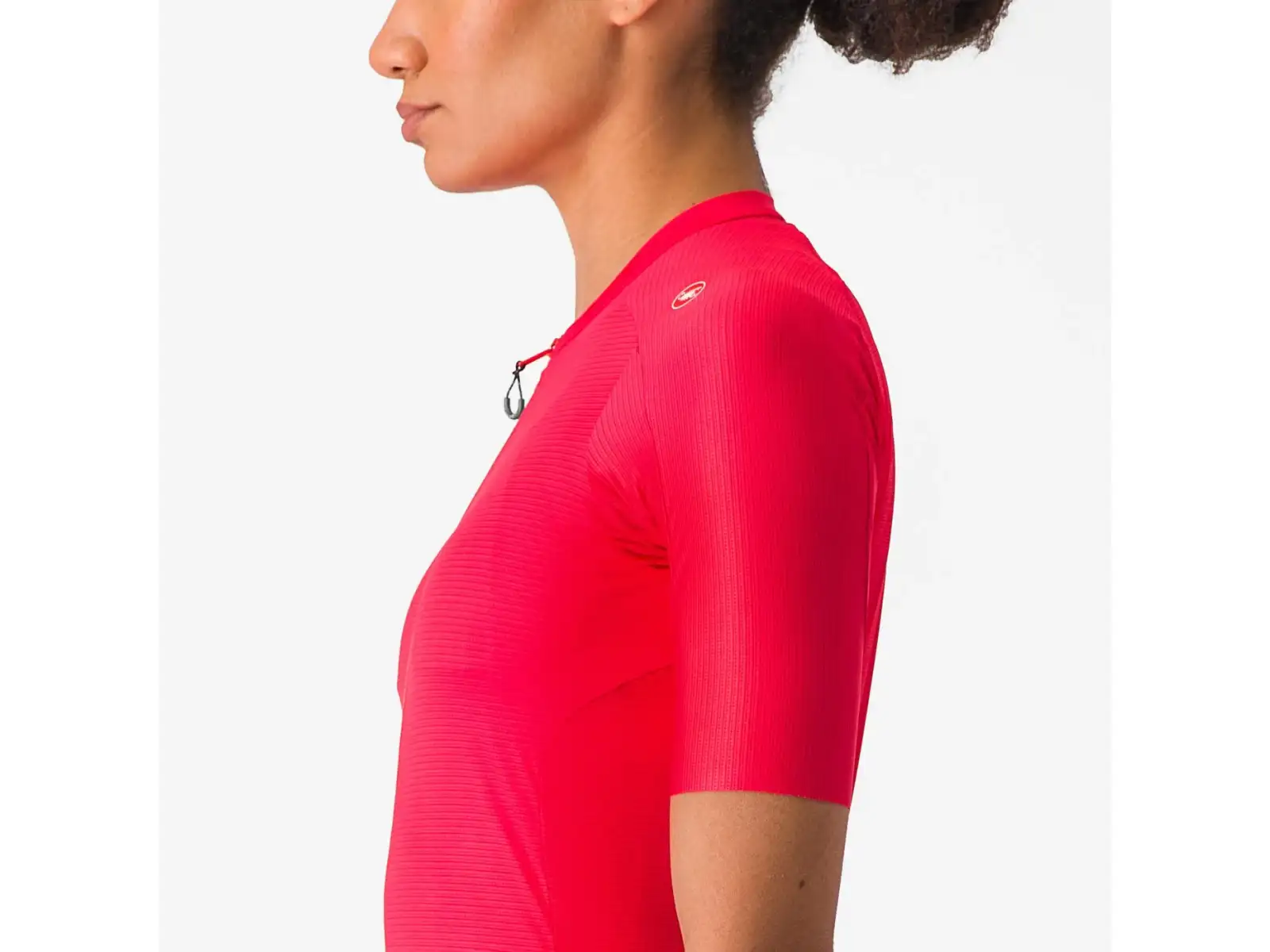 Castelli Espresso Damen-Trikot Kurzarm Hibiscus