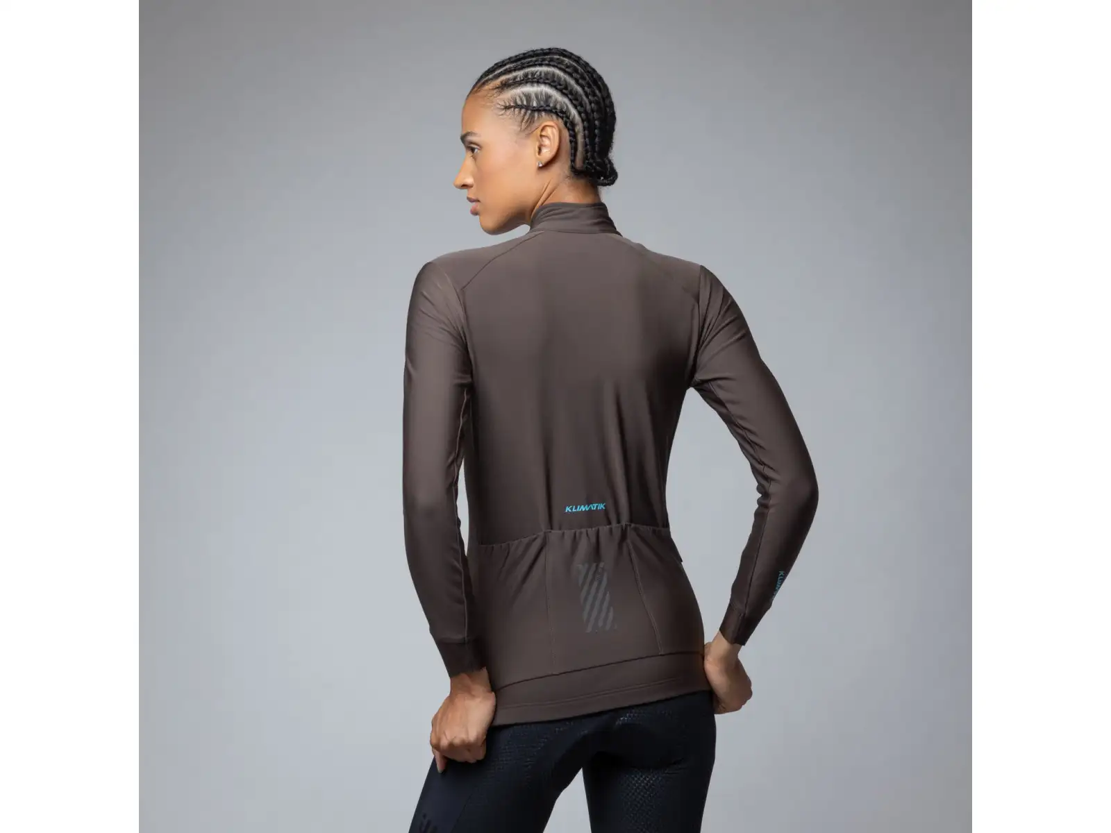 Alé Klimatik K-Idro Damen Thermo-Trikot Langarm Coffee