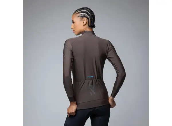 Alé Klimatik K-Idro Damen Thermo-Trikot Langarm Coffee