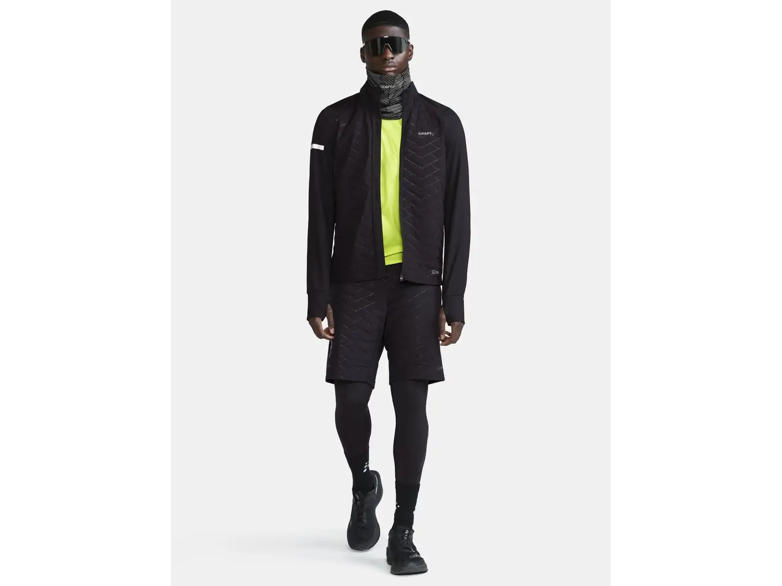 Craft ADV SubZ Herren Laufjacke schwarz