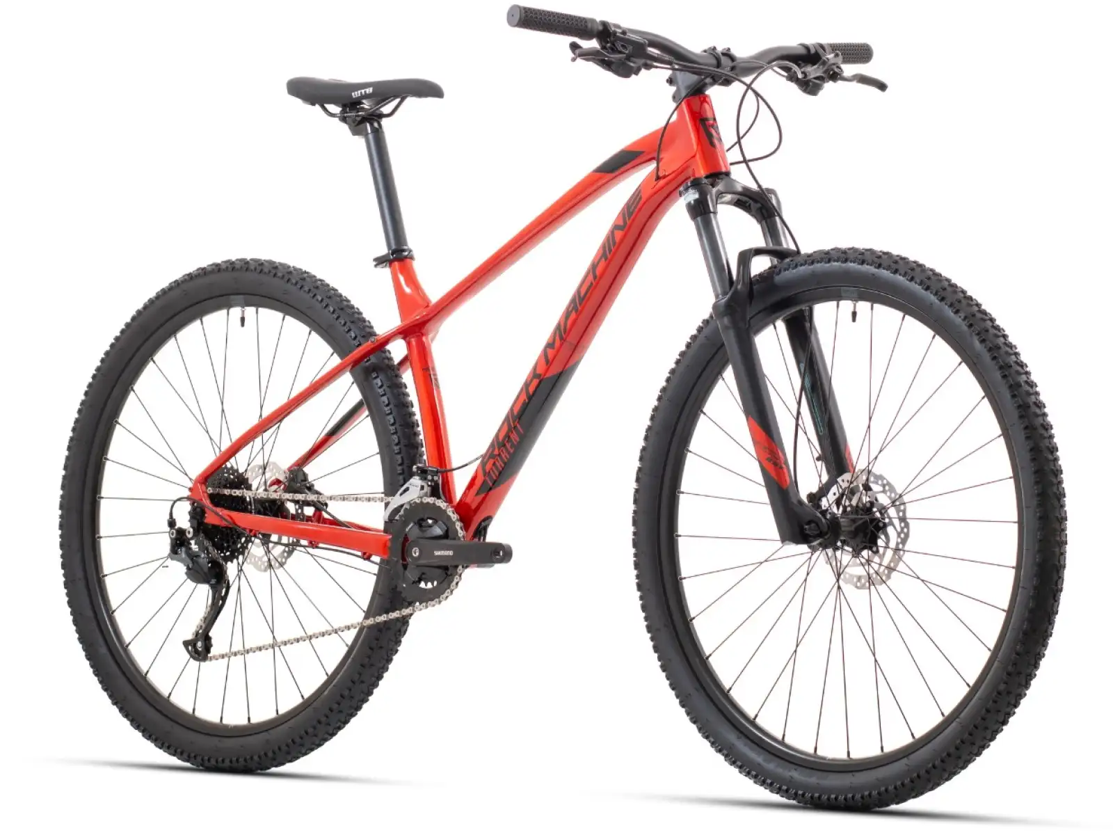Rock Machine Torrent 20-29 Mountainbike Glanz Metallic Orange/Schwarz