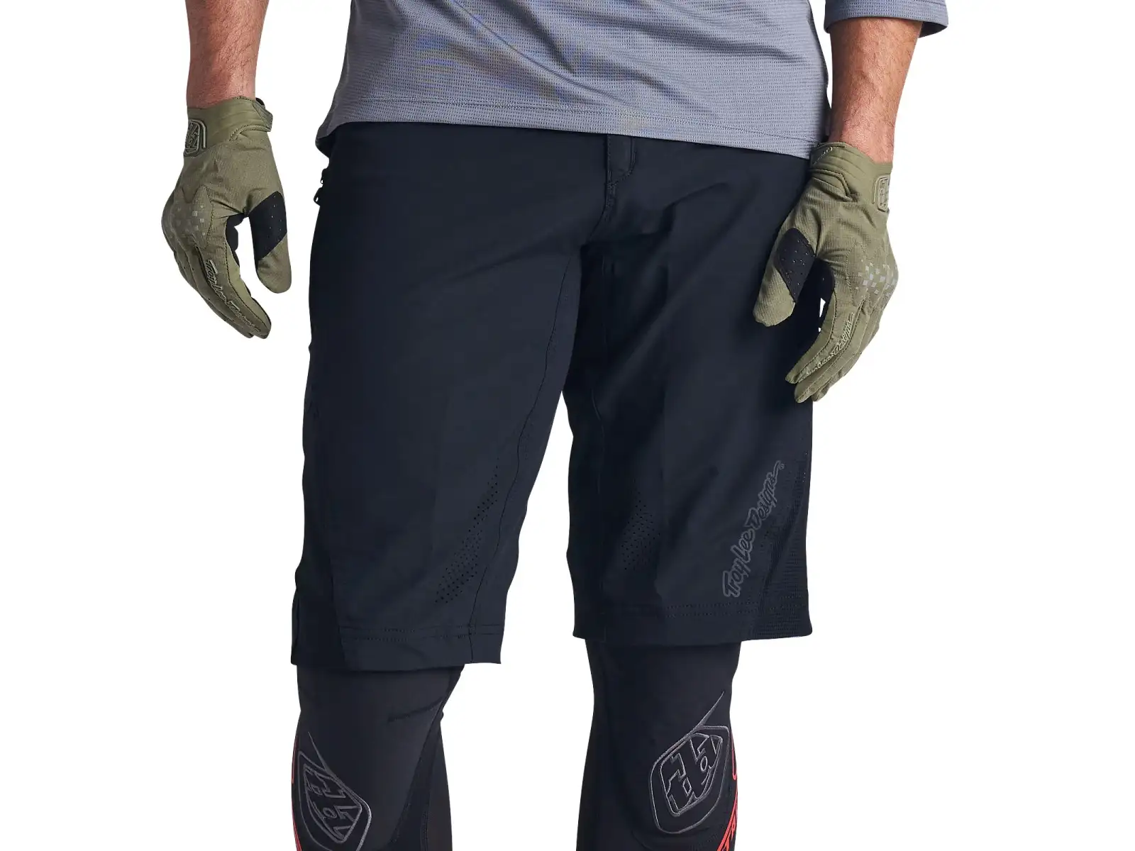 Troy Lee Designs Ruckus Herren Shorts mit Einsatz Black