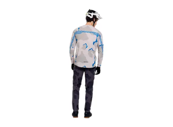 Troy Lee Designs Skyline Pro Herren-Trikot langärmlig Flow Camo Pumice