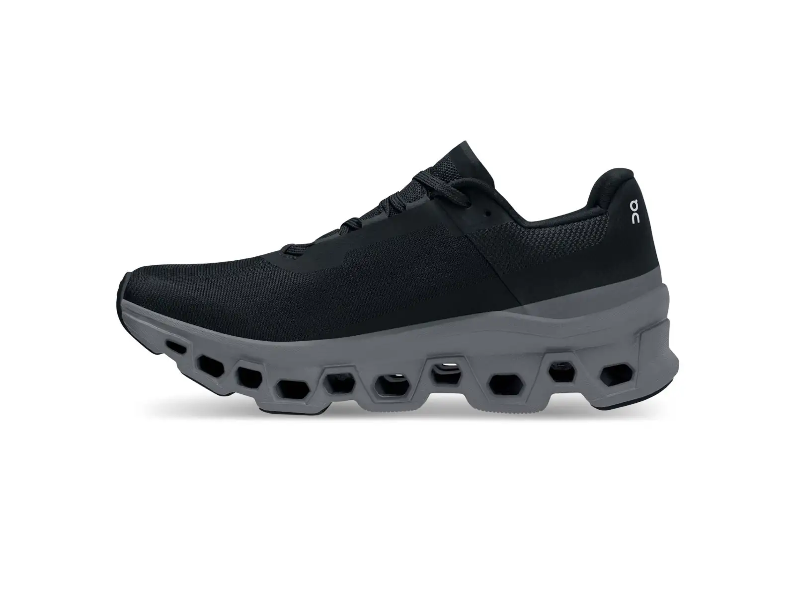 On Cloudmonster Damen-Laufschuhe Black / Magnet