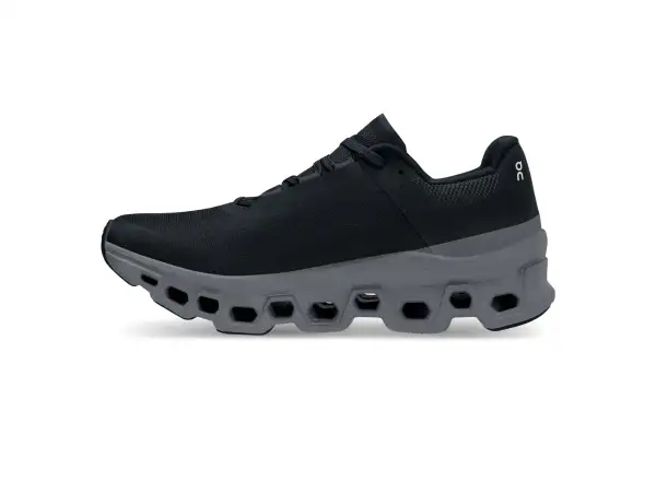 On Cloudmonster Damen-Laufschuhe Black / Magnet