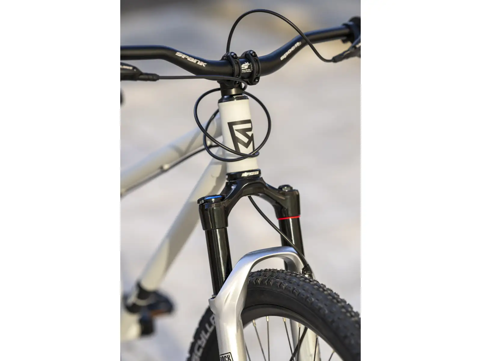 Rock Machine Riff 70s Schmutz Fahrrad Matte Grau