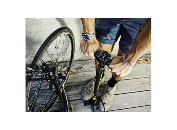Topeak Transformer XX pump with stand, Werkstattluftpumpe und Ständer