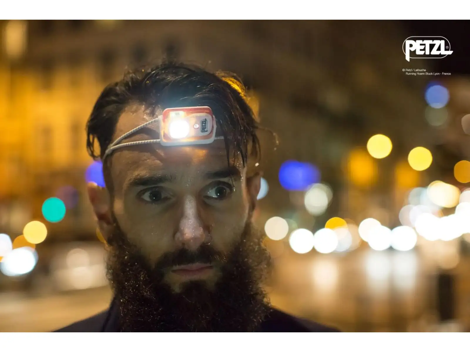 Petzl BINDI Stirnlampe orange