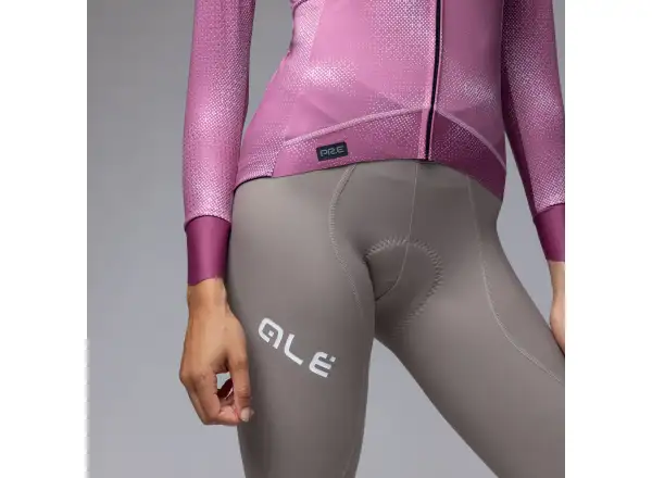 Alé PR-E Sauvage Damen Thermotrikot langärmlig Mulberry