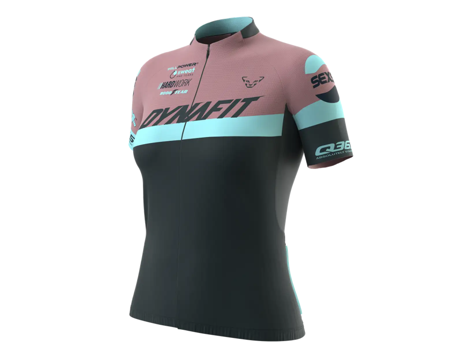 Dynafit Squad Damen Kurzarmtrikot mokarosa