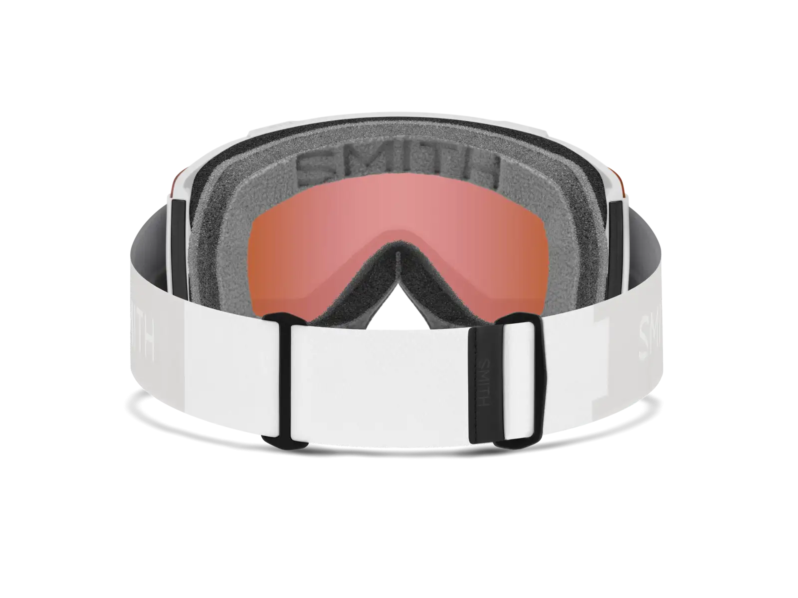 Smith Squad Skibrille White Vapor / ChromaPop Everyday Rose Gold Mirror (2 Scheiben)