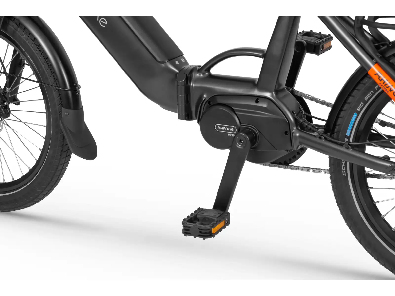Ecobike Rhino Cruise 630 Wh black klappbares Elektrofahrrad