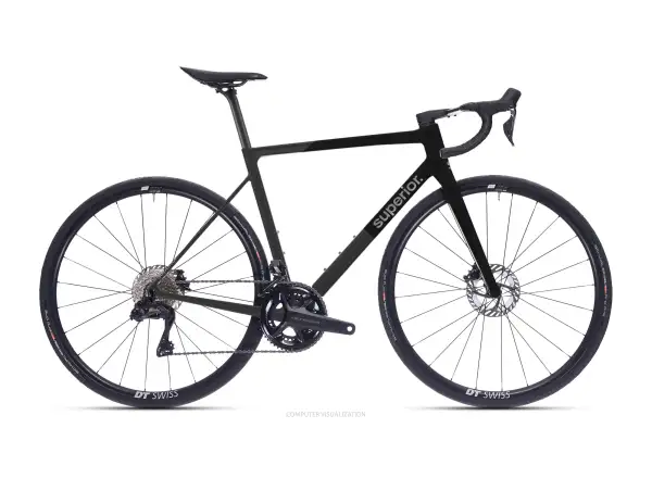 Superior RR 9.5 Rennrad Matte Carbon / Black