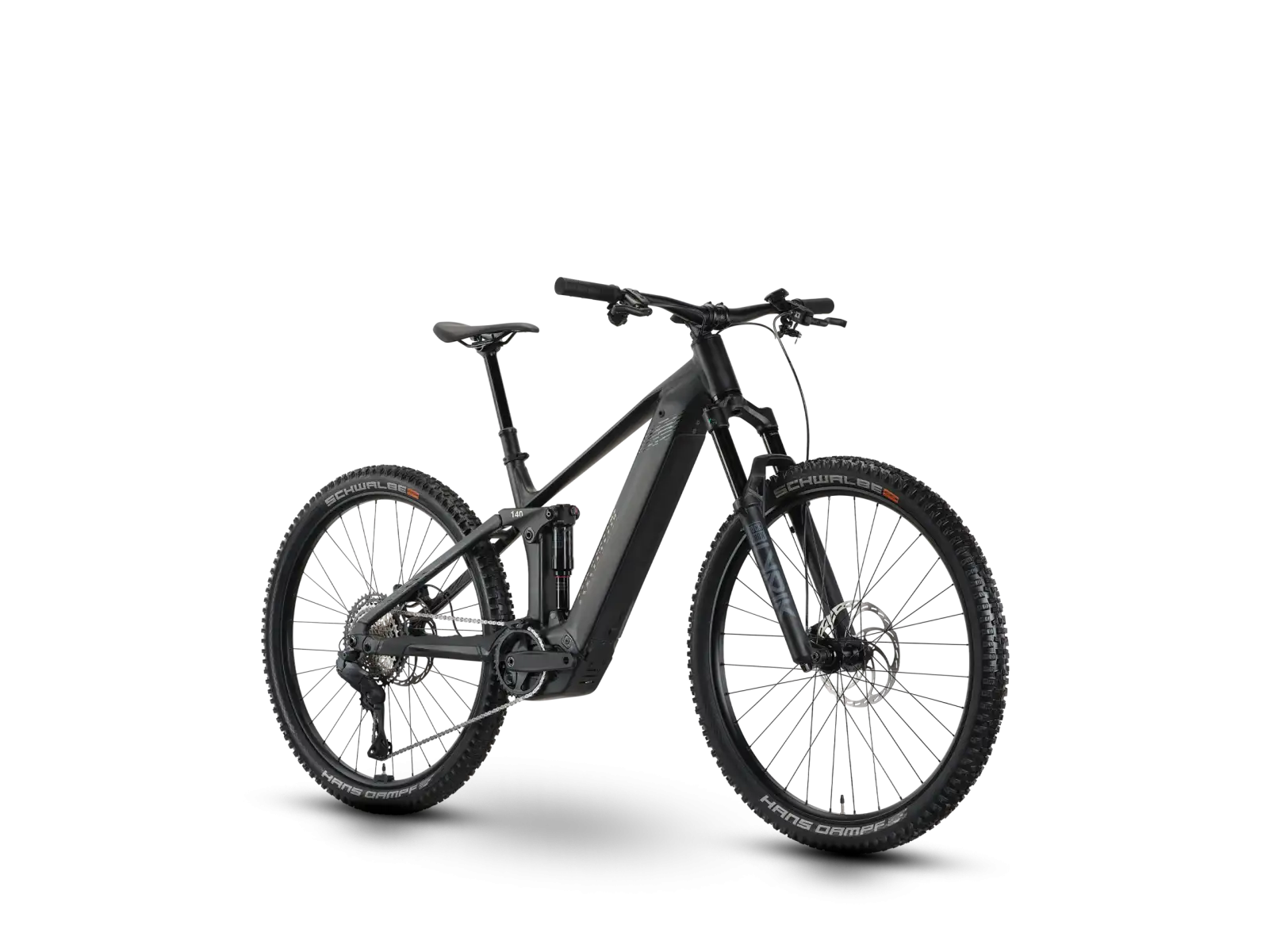 Raymon Korak Ultra micablack/chrome vollgefederte Elektrofahrrad