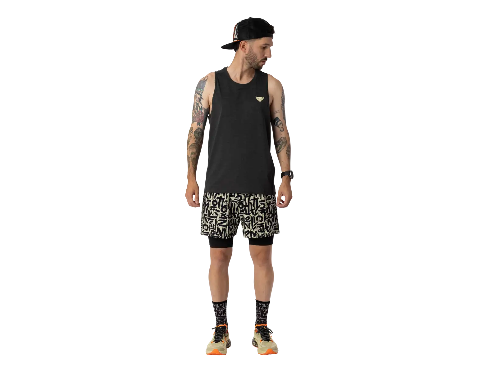 Dynafit Trail Herren Laufshirt ärmellos Black Out