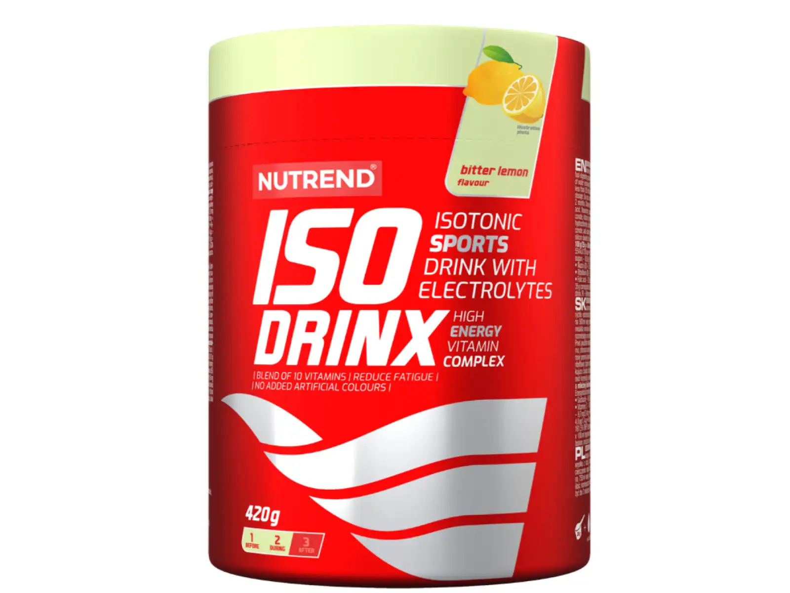 Nutrend Isodrinx Dose 420g Bitter Lemon
