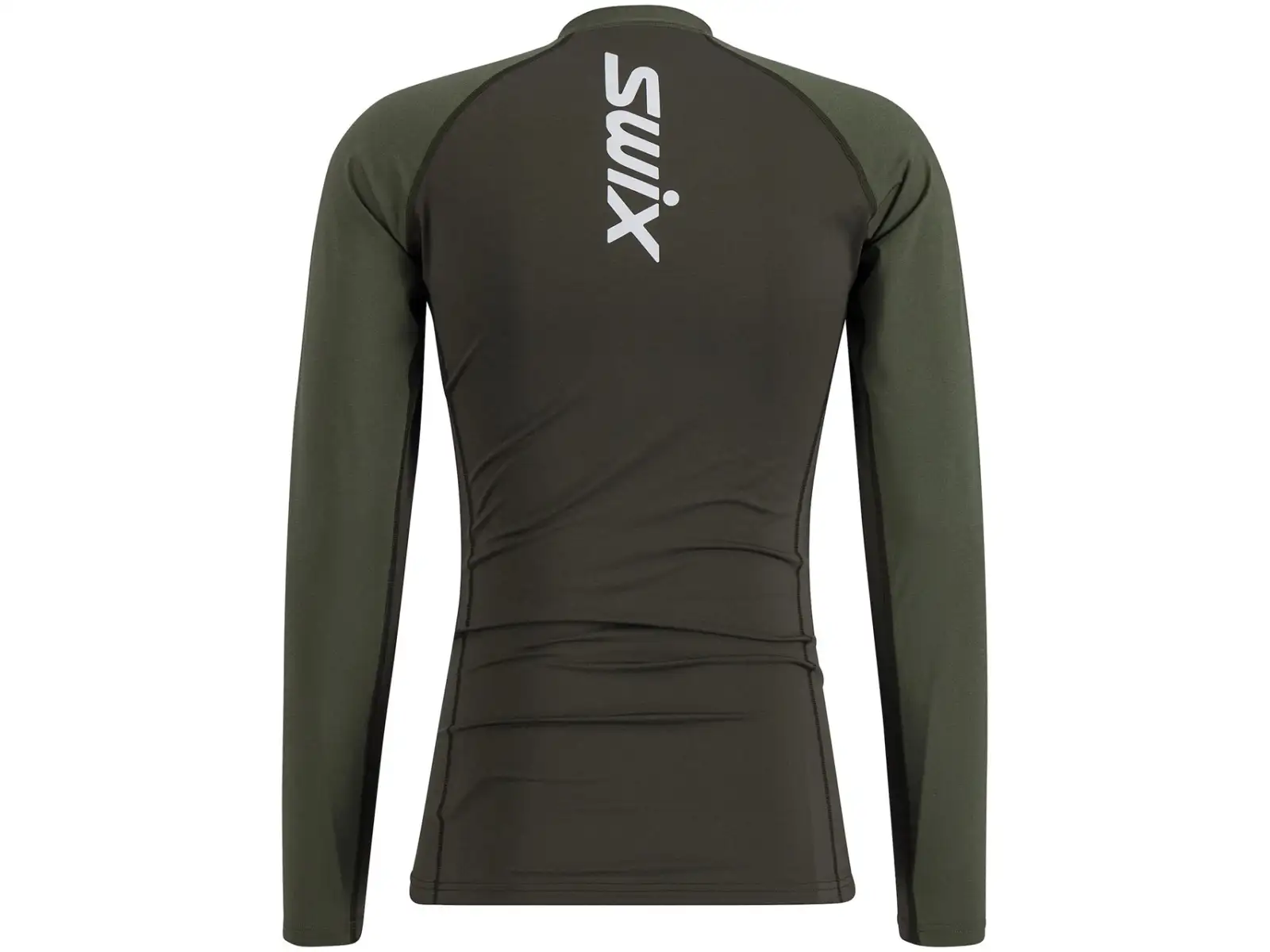 Swix RaceX Dry Herren Langarmshirt  Bright White/Olive