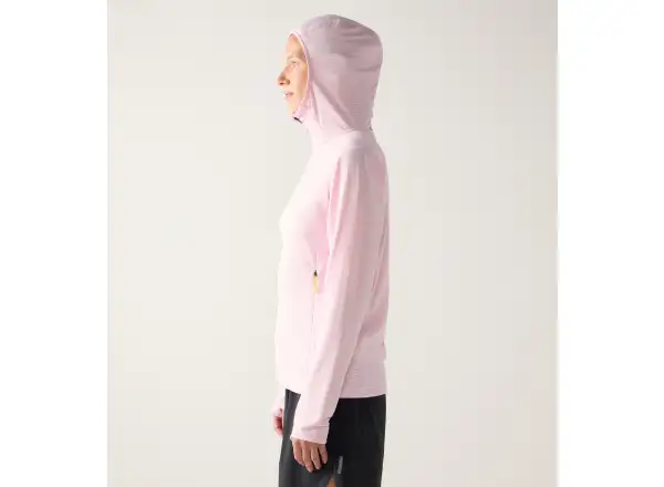 Haglöfs L.I.M Mid Multi Hood Damen Kapuzenpullover Fresh Pink