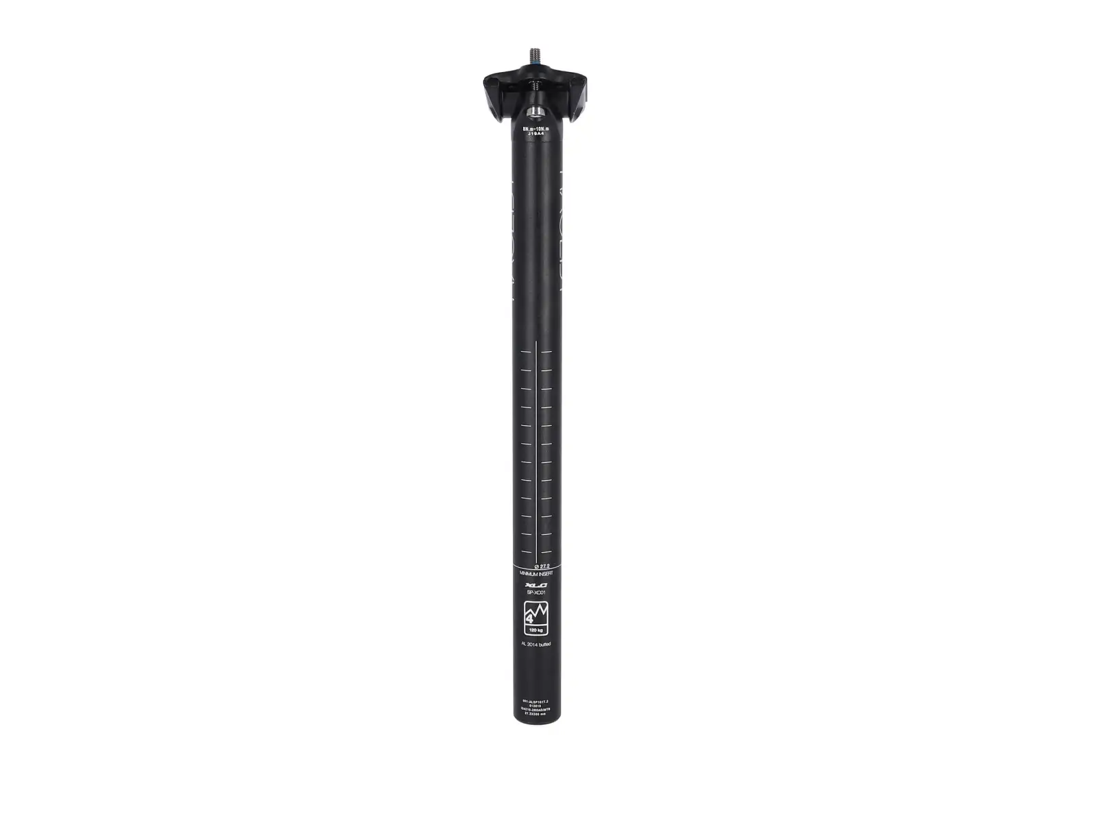 XLC Raceby Sattelstütze 350 mm schwarz