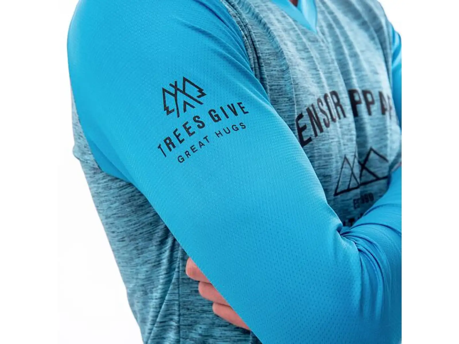 Sensor Charger Herren Trikot Langarm blau