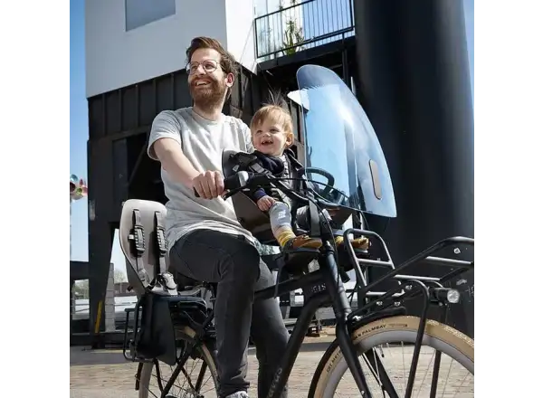 Urban Iki Ta-ke Rücksitz für Fahrräder für MIK Gepäckträger Koge Brown/Kurumi Brown