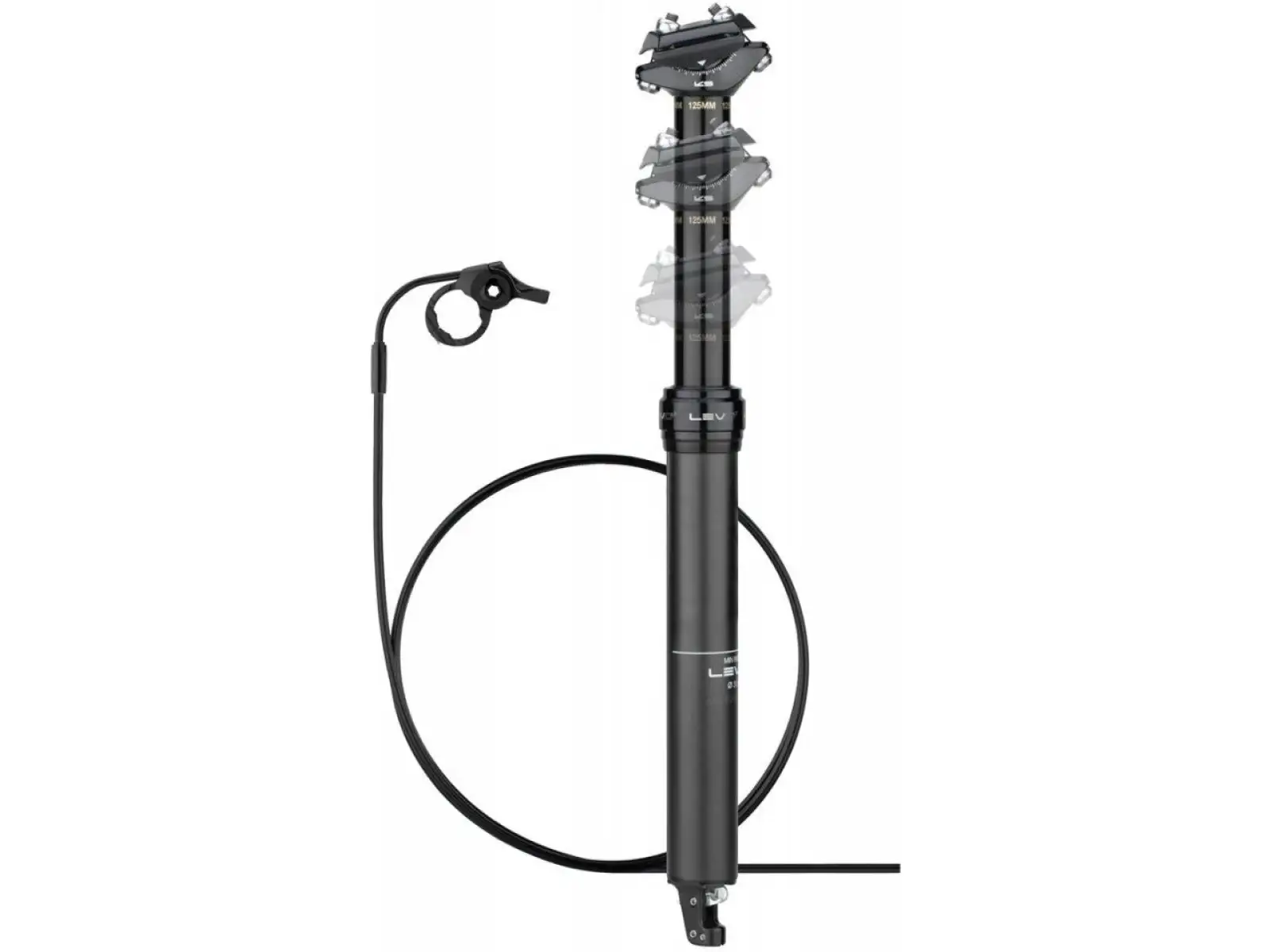 Kind Shock LEV CI Carbon Integra 120 mm Teleskop-Sattelstütze 27,2x460mm