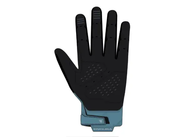 Endura Singletrack winddichte Handschuhe blau