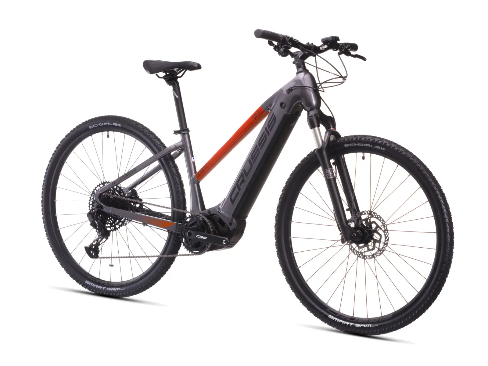 Crussis e-Cross low 9.11 715Wh Cross-Elektrofahrrad