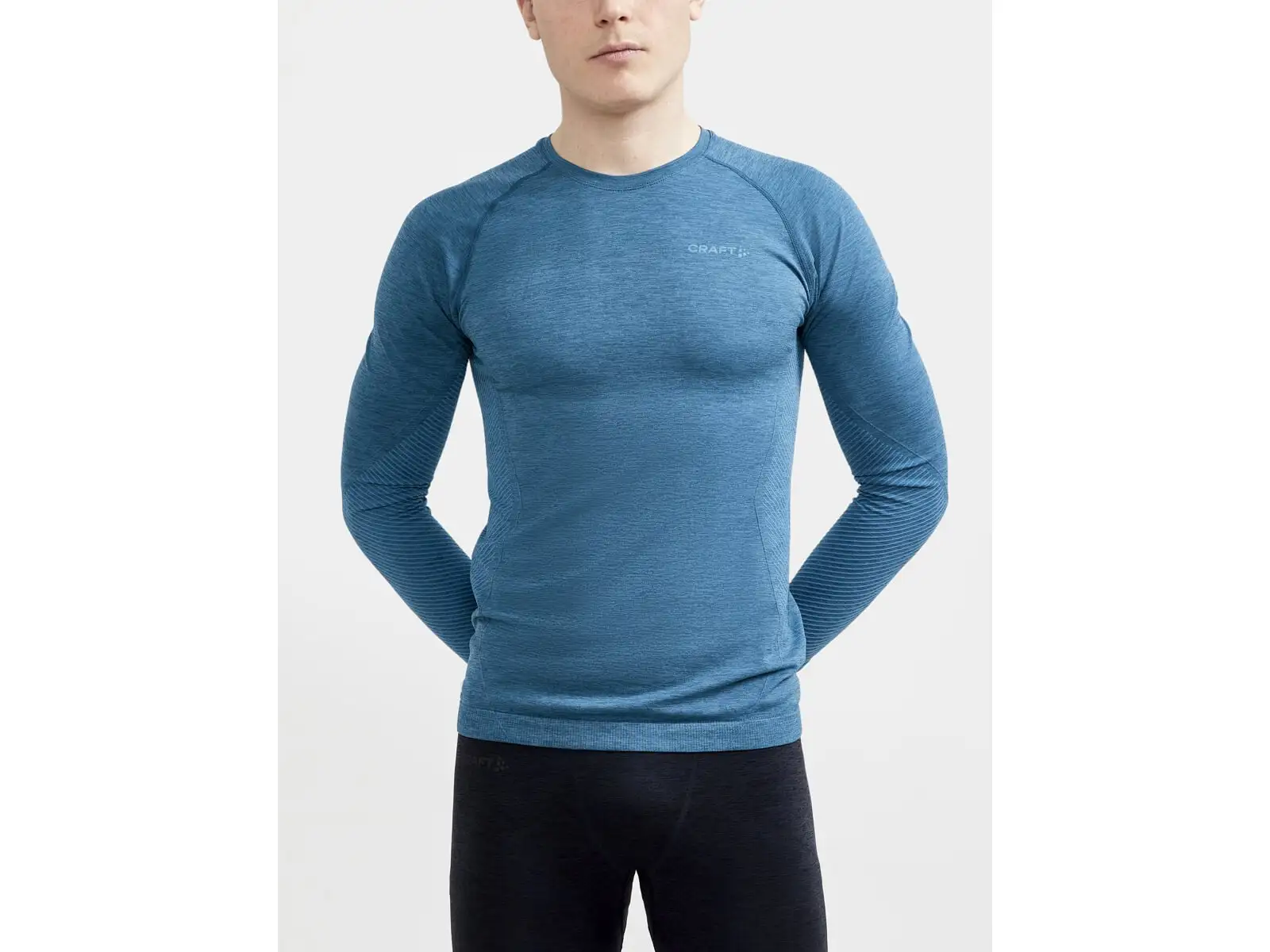 Craft Core Dry Active Comfort Herren Langarmshirt grün