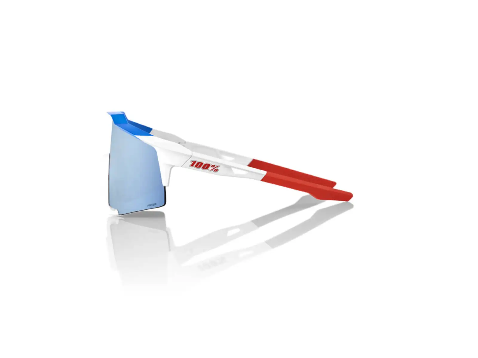 100% Speedcraft Brille TotalEnergies Team Matt Weiß / HIPER Linse
