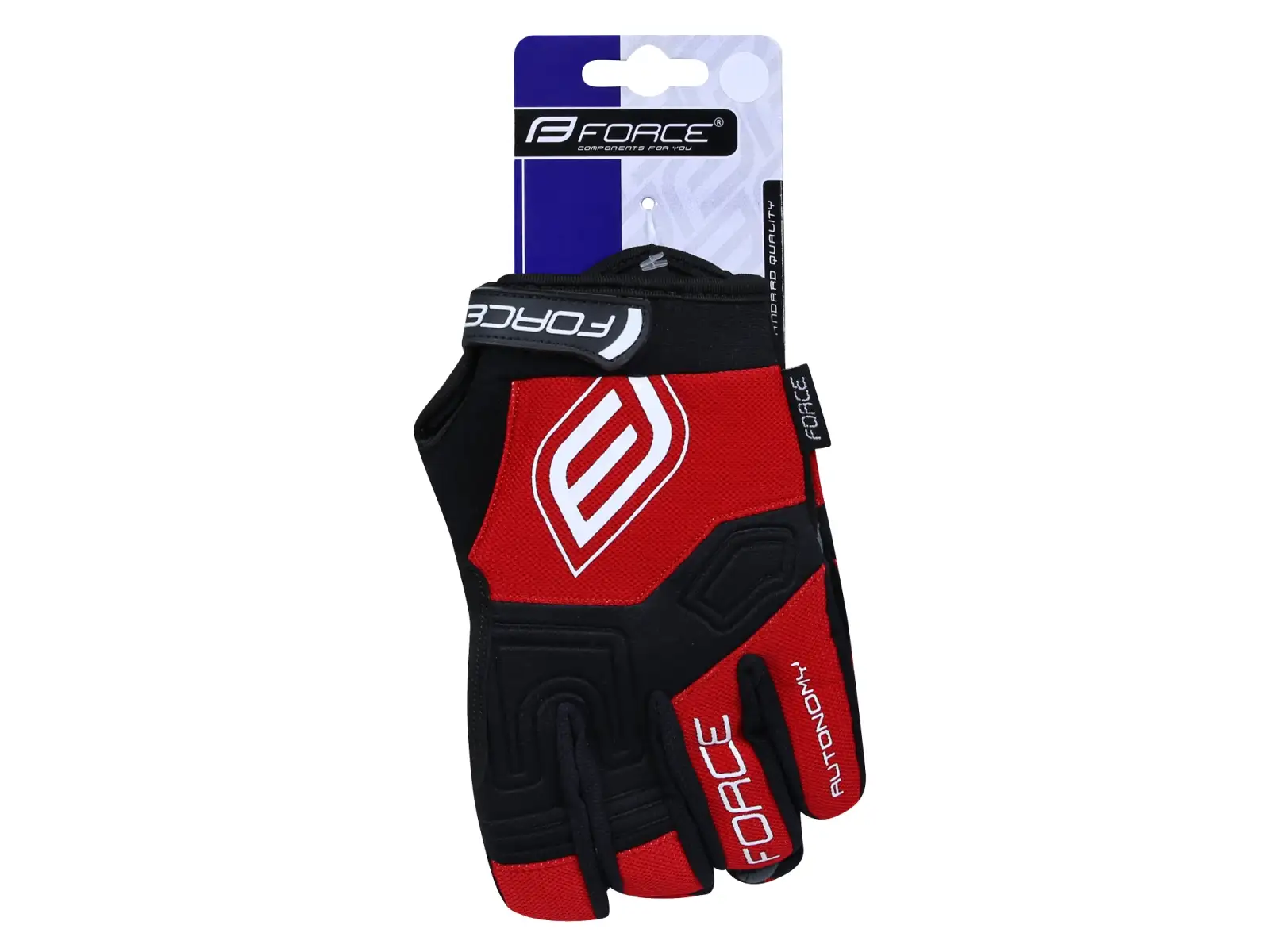 Force MTB Autonomy Handschuhe Sommer Rot