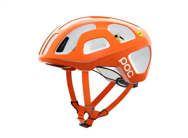 POC Octal MIPS Fahrradhelm Fluorescent Orange AVIP