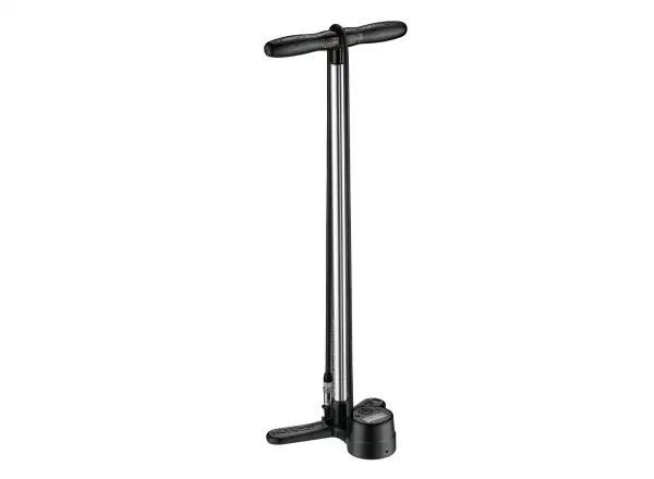Lezyne Shock Digital Drive Werkstattpumpe Silber